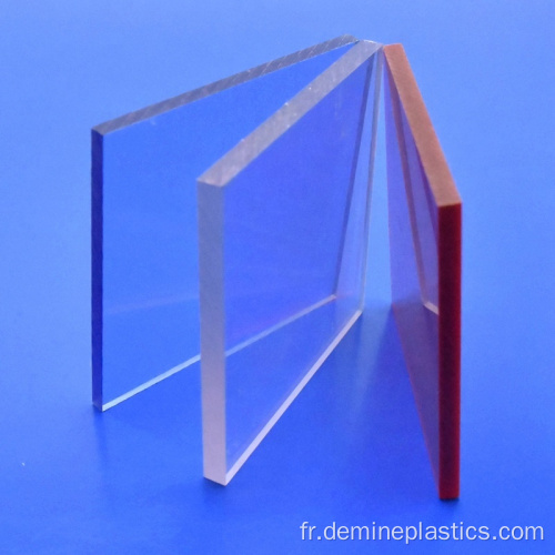 Ventes chaudes 3 mm solide en polycarbonate transparent solide